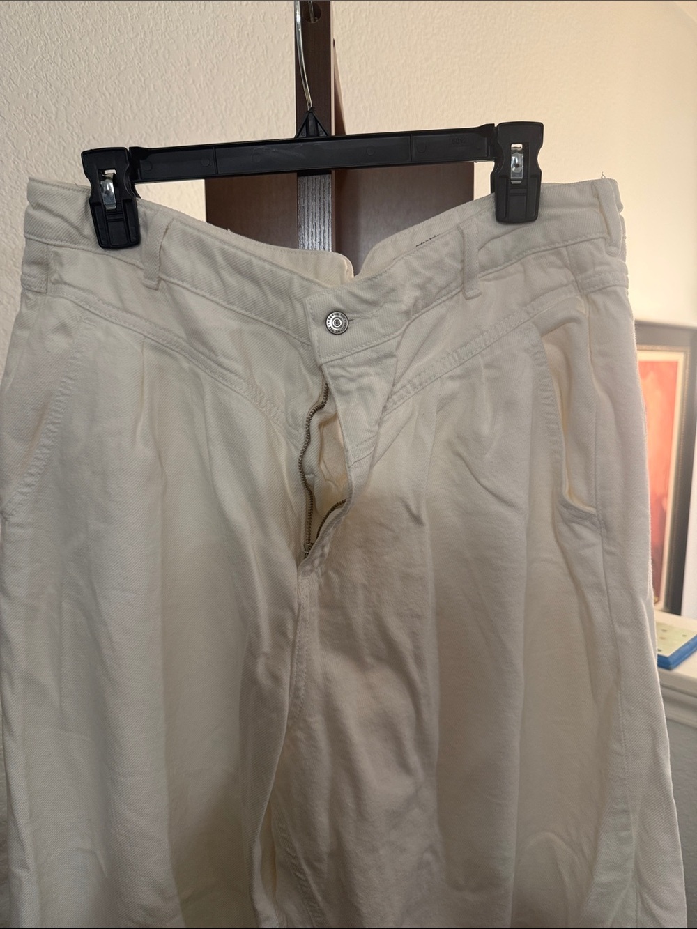 Anthropologie White Jeans